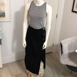 NWT, womens XL , ankle length, stretch, body con skirt from Ashley Blue.